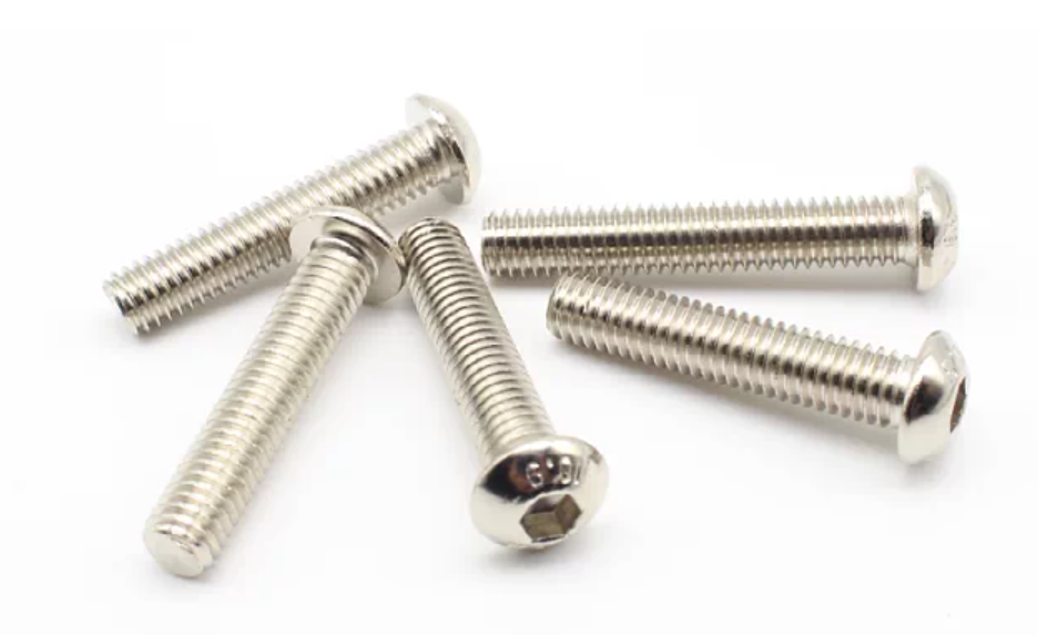 SCR Class 10.9 Nickel-Plated Large-Head Button Screw 6×10
