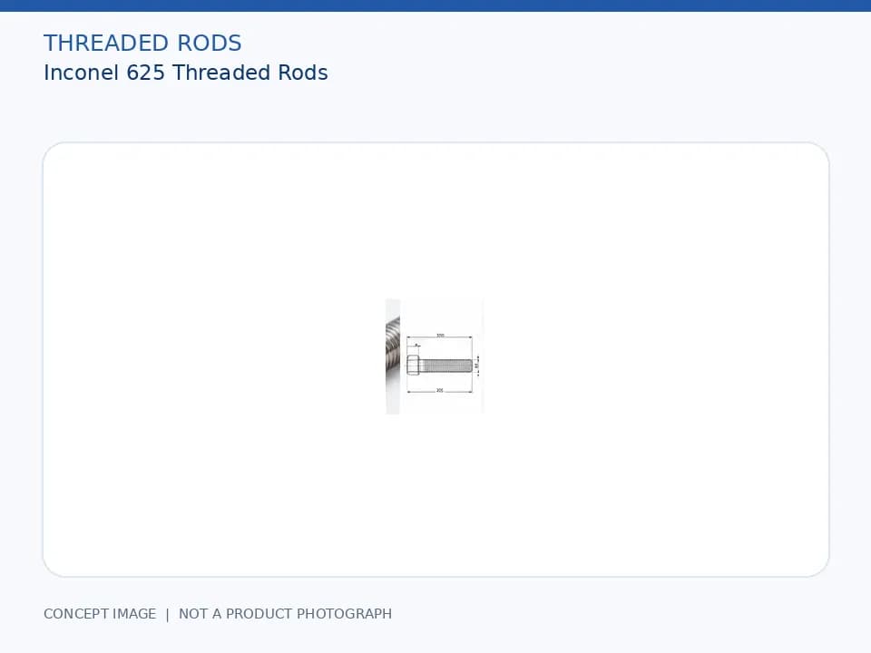 Inconel 625 Threaded Rods
