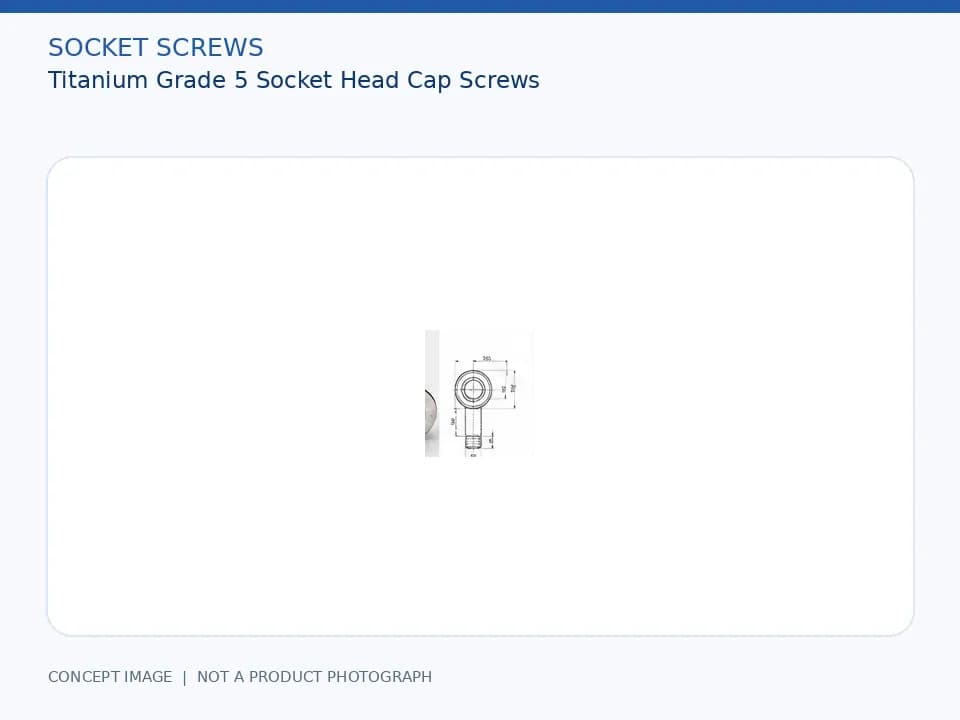 Titanium Grade 5 Socket Head Cap Screws