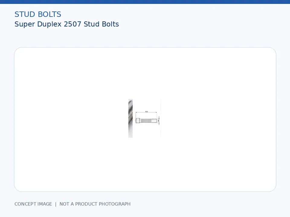 Super Duplex 2507 Stud Bolts