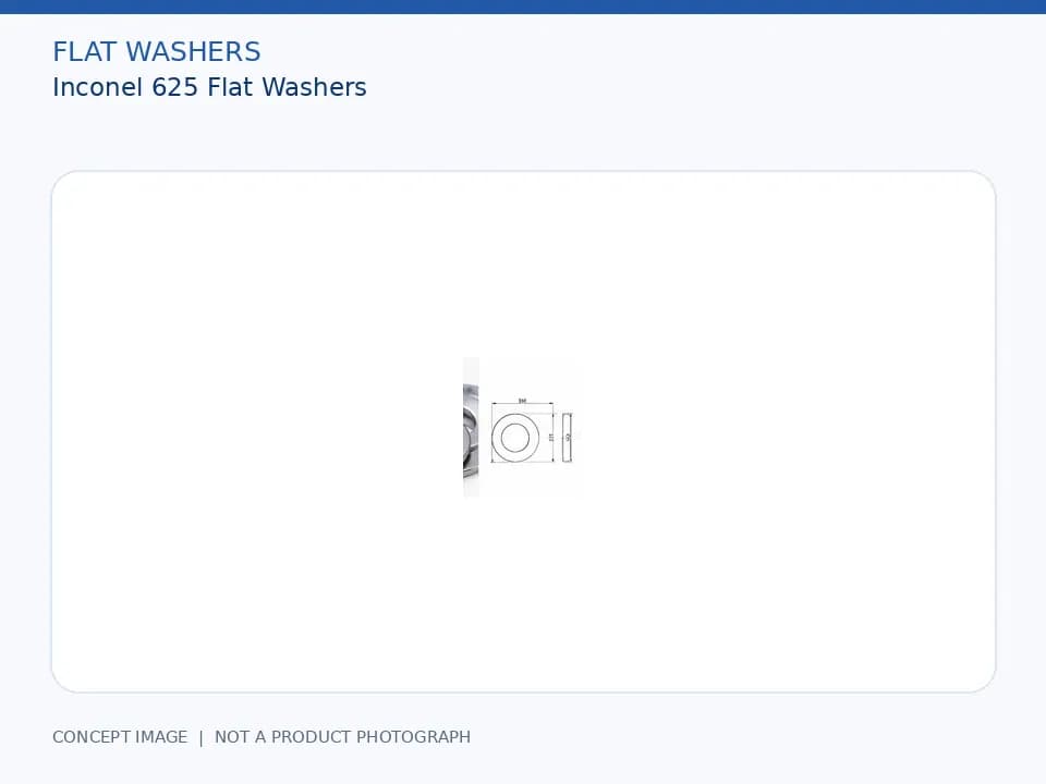 Inconel 625 Flat Washers