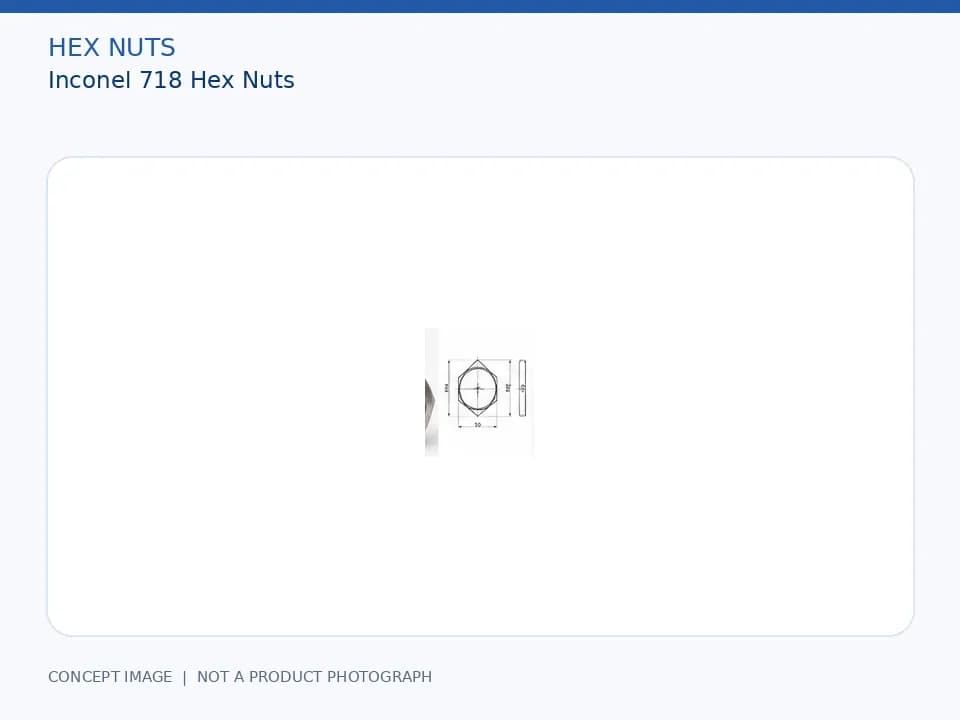 Inconel 718 Hex Nuts