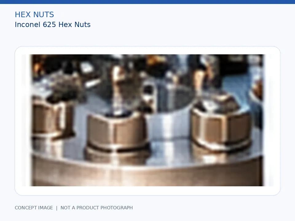 Inconel 625 Hex Nuts