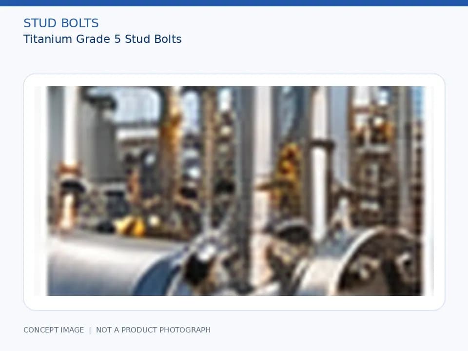 Titanium Grade 5 Stud Bolts