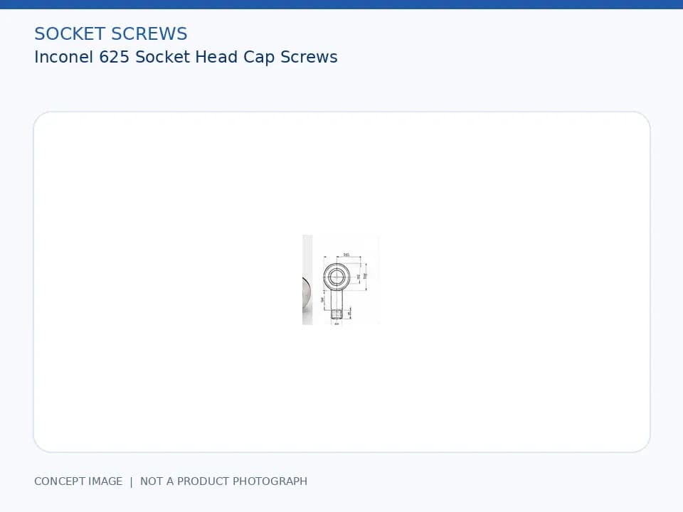 Inconel 625 Socket Head Cap Screws