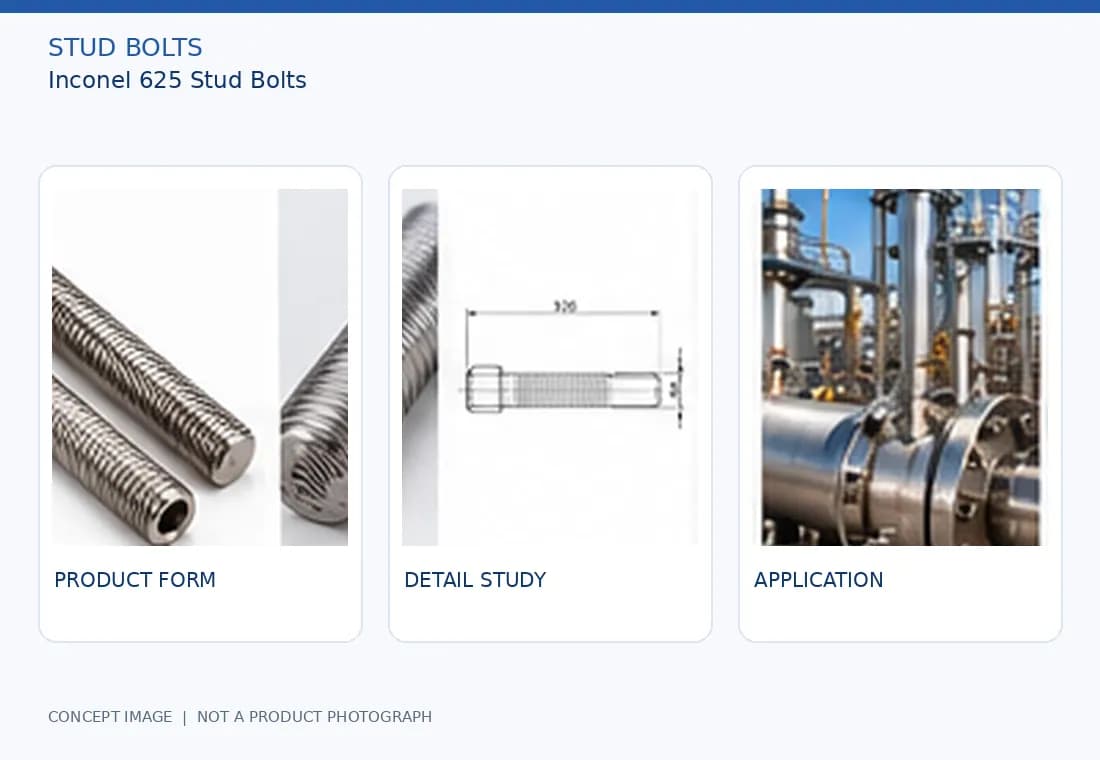 Inconel 625 Stud Bolts