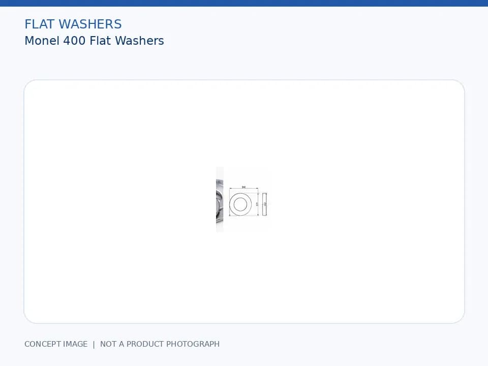 Monel 400 Flat Washers