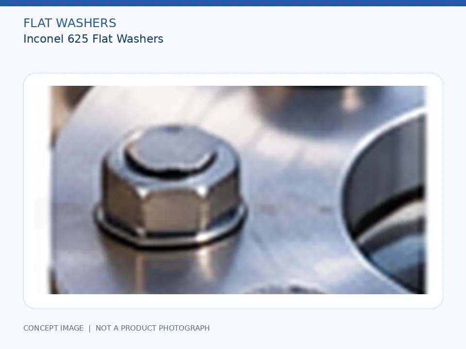 Inconel 625 Flat Washers