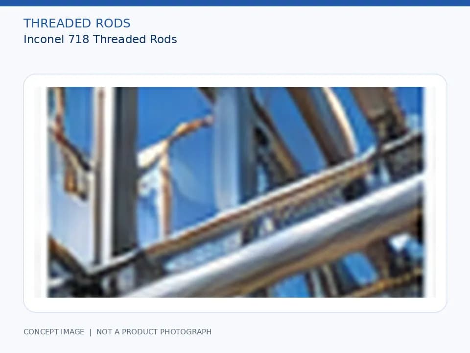 Inconel 718 Threaded Rods