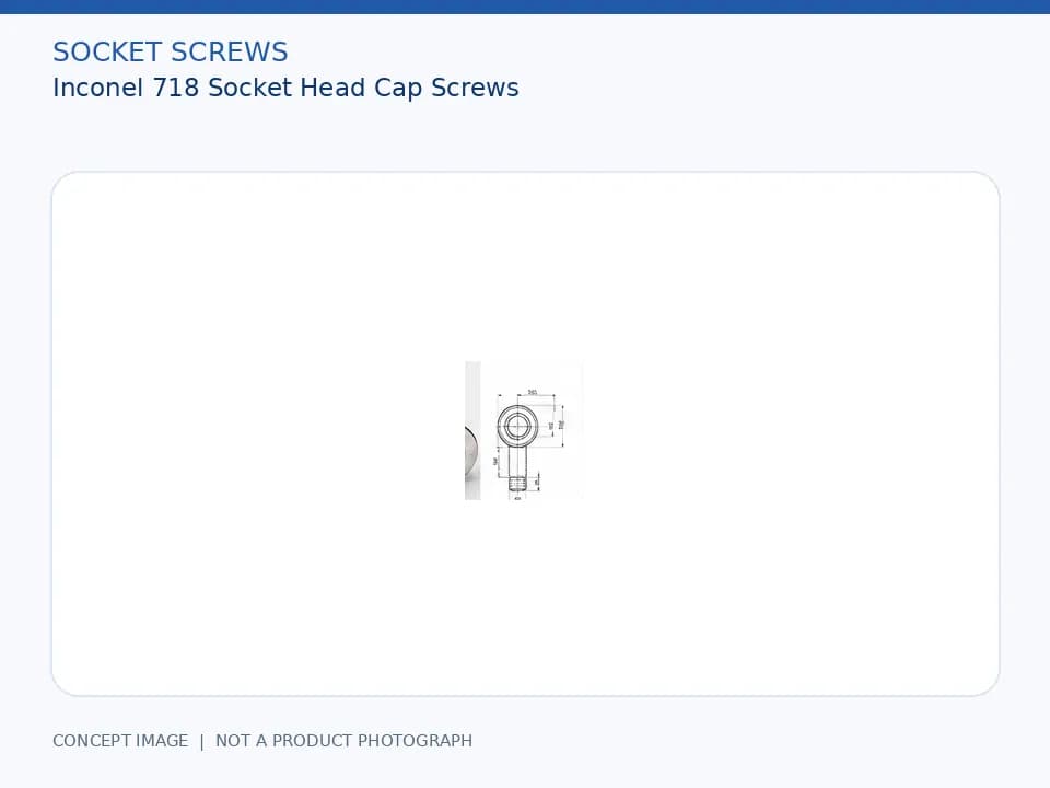 Inconel 718 Socket Head Cap Screws