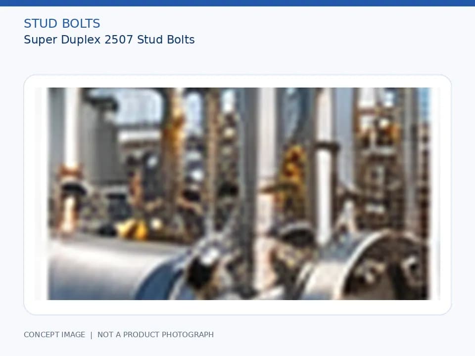 Super Duplex 2507 Stud Bolts