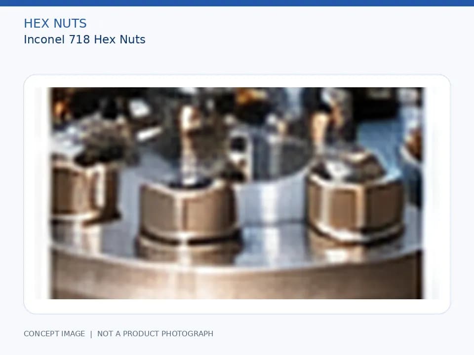 Inconel 718 Hex Nuts