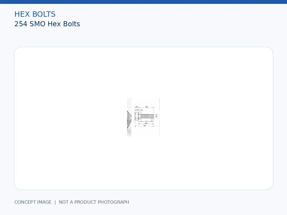 254 SMO Hex Bolts