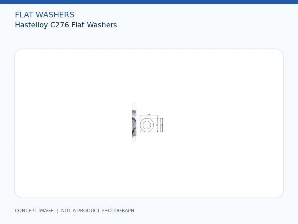 Hastelloy C276 Flat Washers