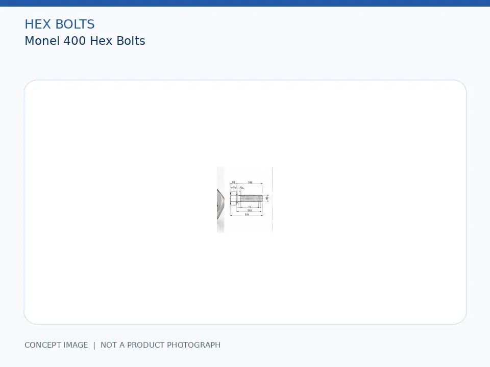 Monel 400 Hex Bolts